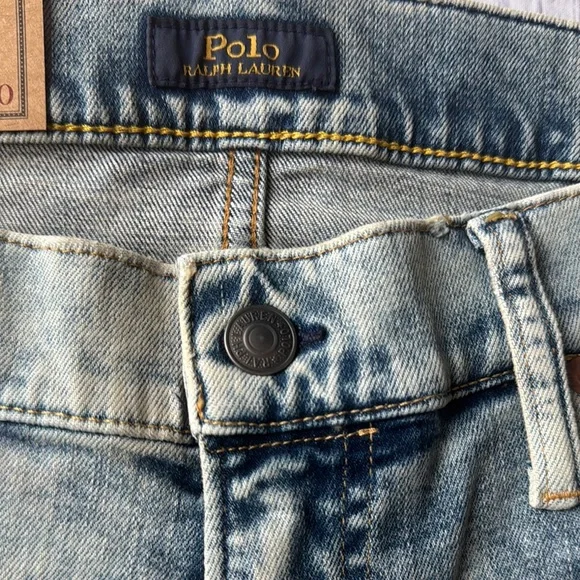 Polo Ralph Lauren Light Blue Jeans Men’s size 34X30 - Picture 8 of 9